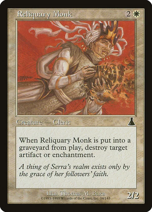 Monje relicario