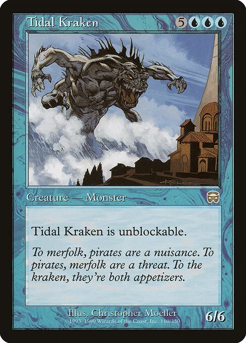 Kraken de la marea