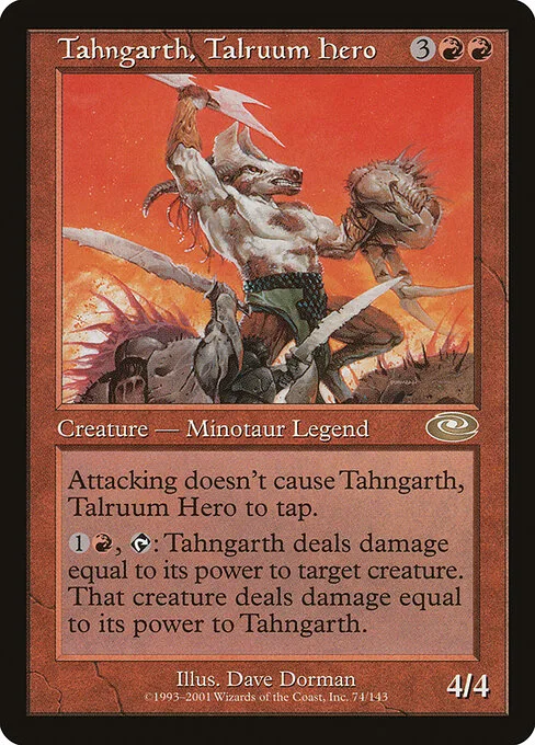 Tahngarth, héroe de Talruum