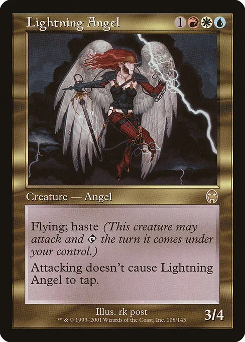 Angel de relámpago