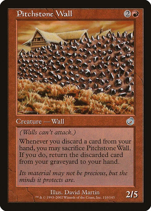 Muro de vidrio volcánico