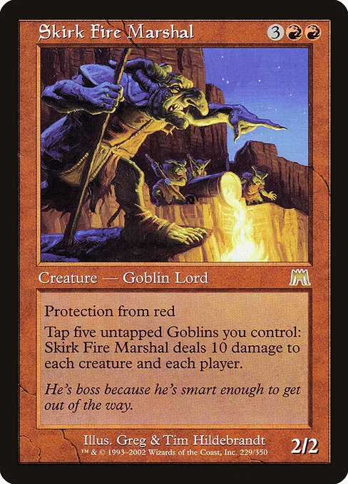 Jefe de incendios de Skirk