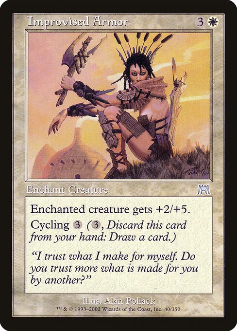 Armadura improvisada
