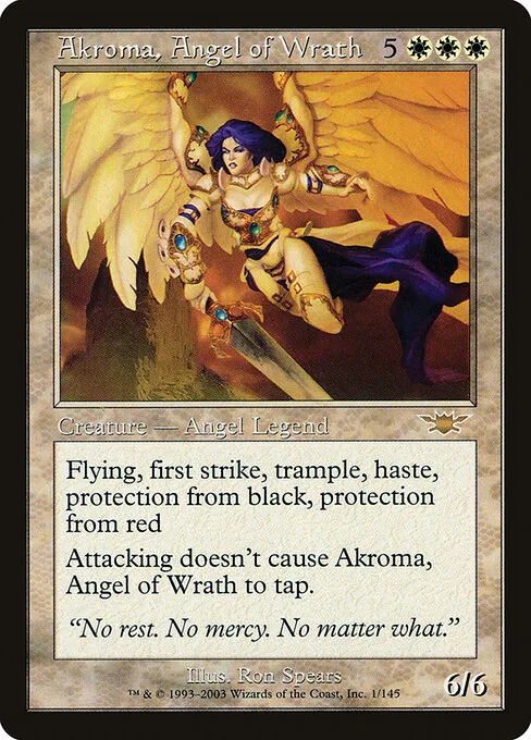 Akroma, Ángel de Ira