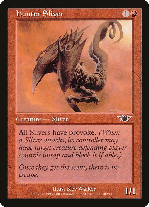 Fragmentado cazador