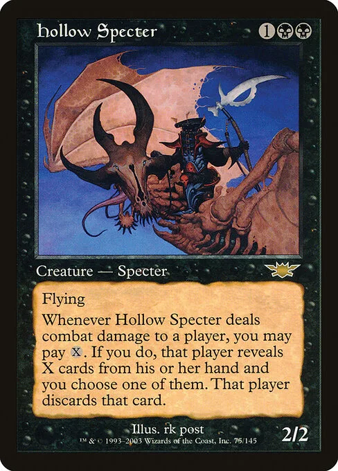 Espectro hueco