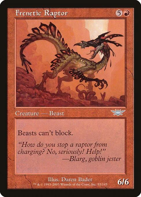 Ráptor frenético