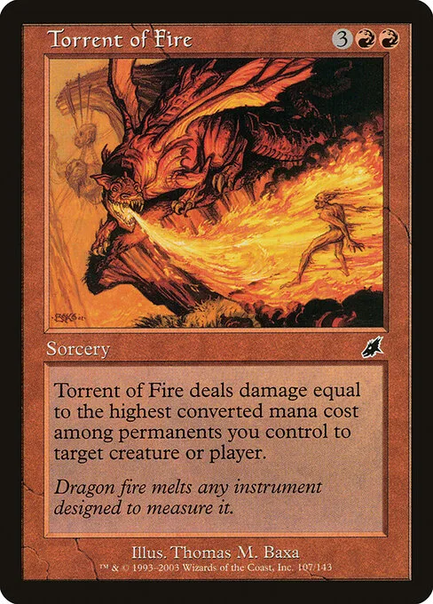 Torrente de fuego