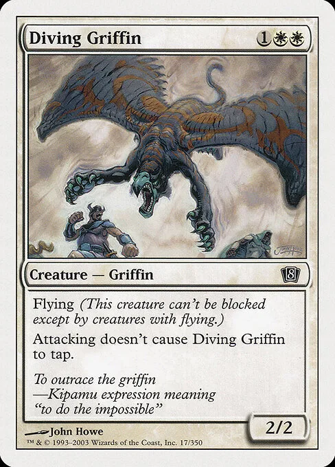 Grifo en picada