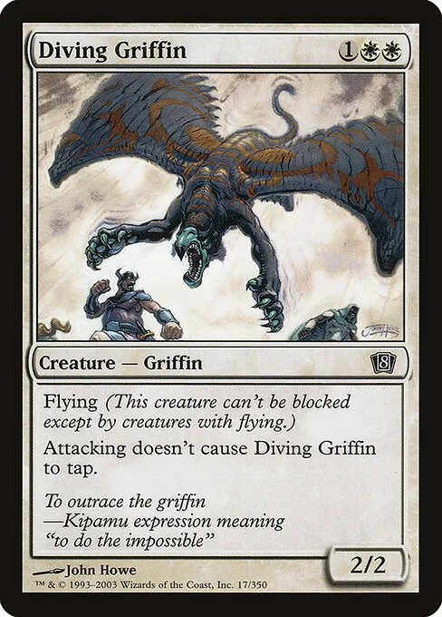 Grifo en picada