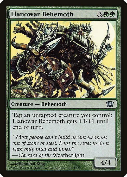 Behemot de Llanowar