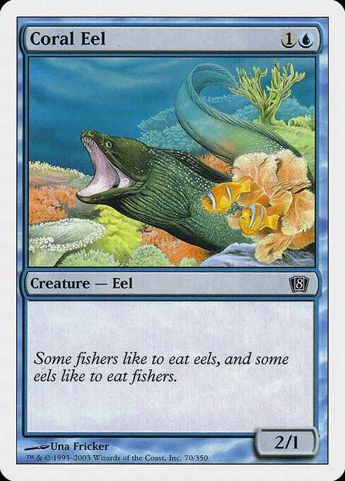 Anguila de coral