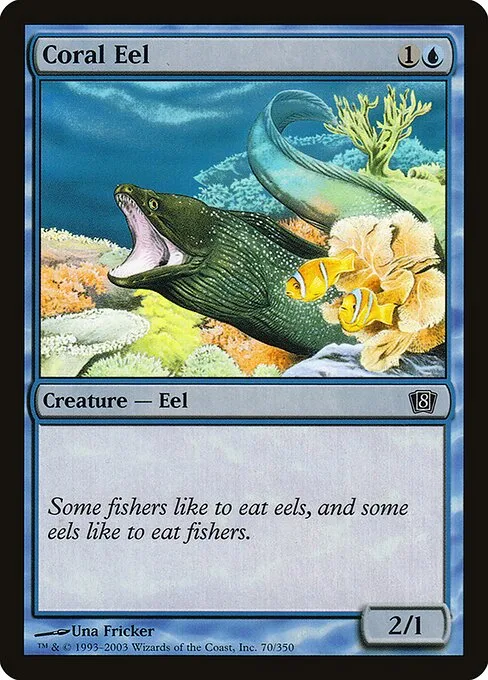 Anguila de coral