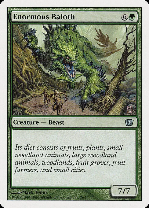Báloth enorme