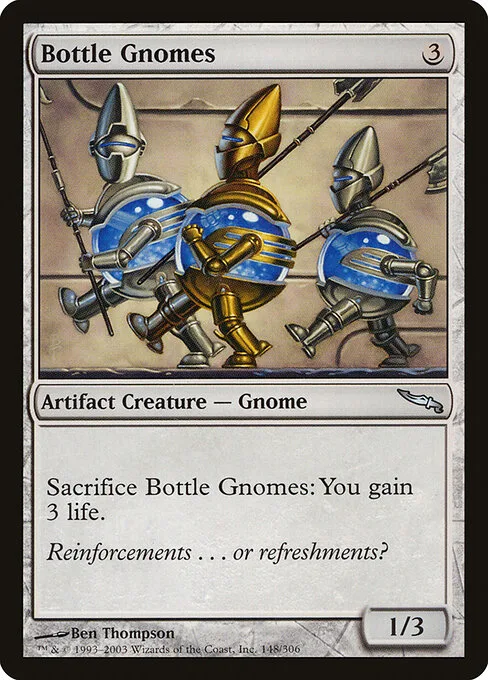 Gnomos frasco