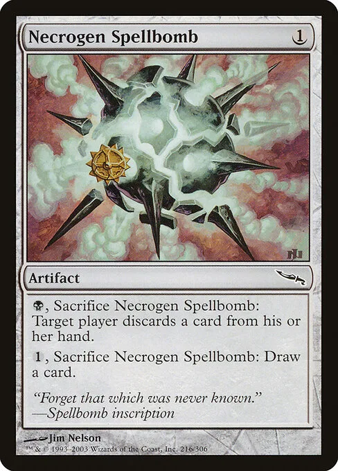 Bombahechizo necrógena