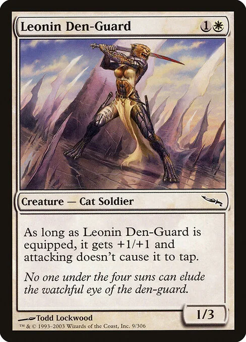Vigilante de la guarida leonina