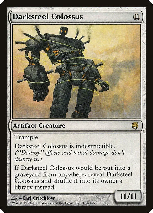 Coloso de acero oscuro
