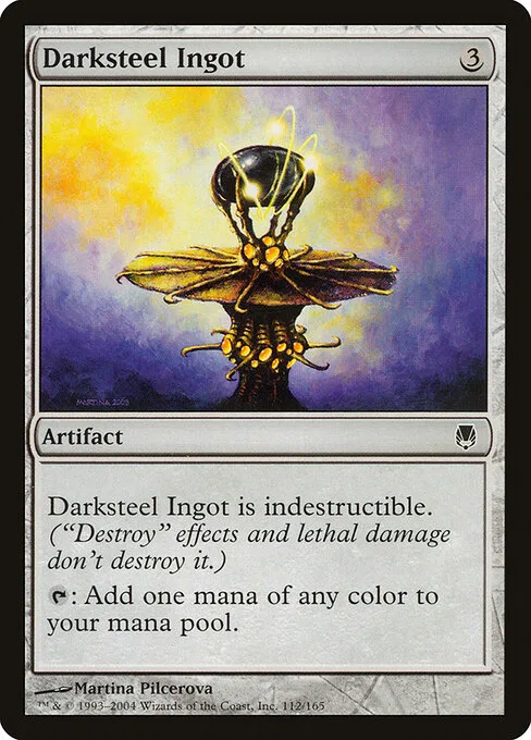 Lingote de acero oscuro