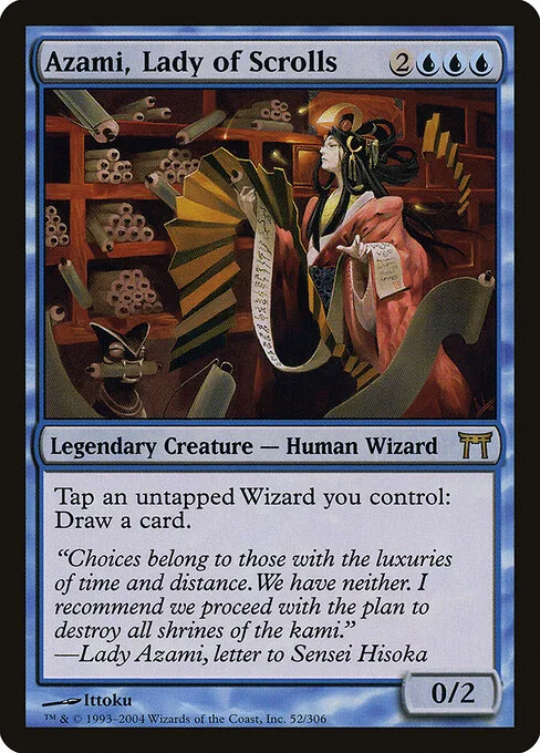 Azami, señora de los pergaminos