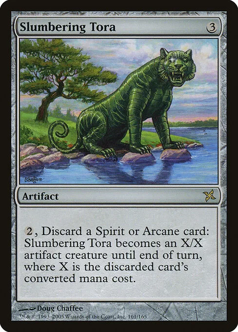 Tora adormecido