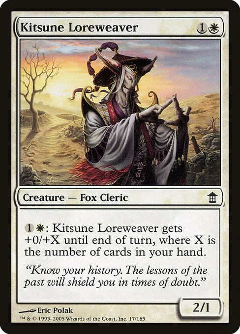 Tejedor de cuentos kitsune