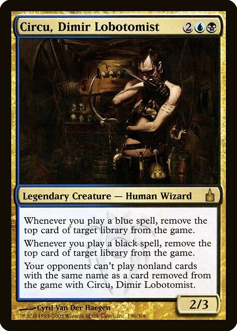 Circu, lobotomista dimir