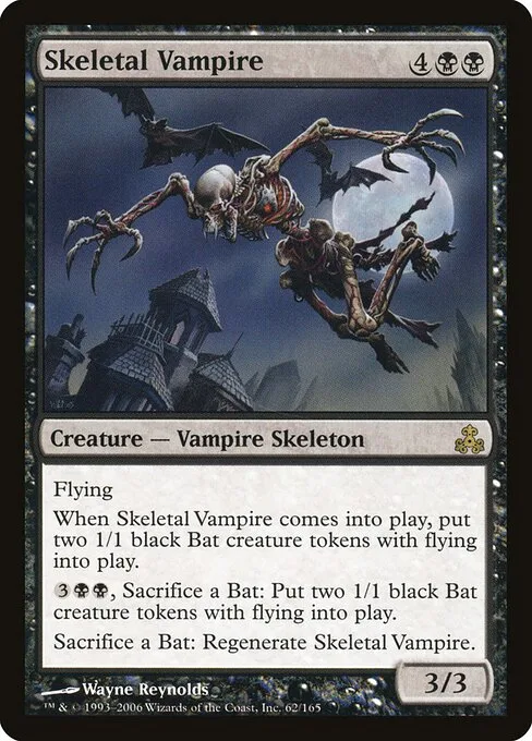 Vampira esquelética