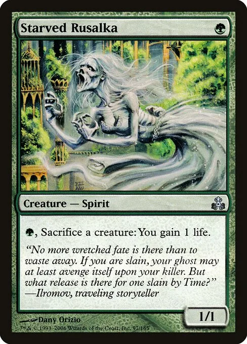 Rusalka famélica