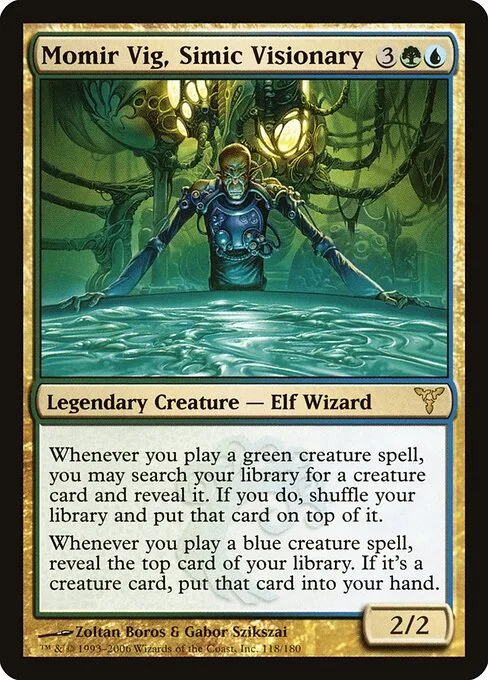 Mómir Vig, visionario simic