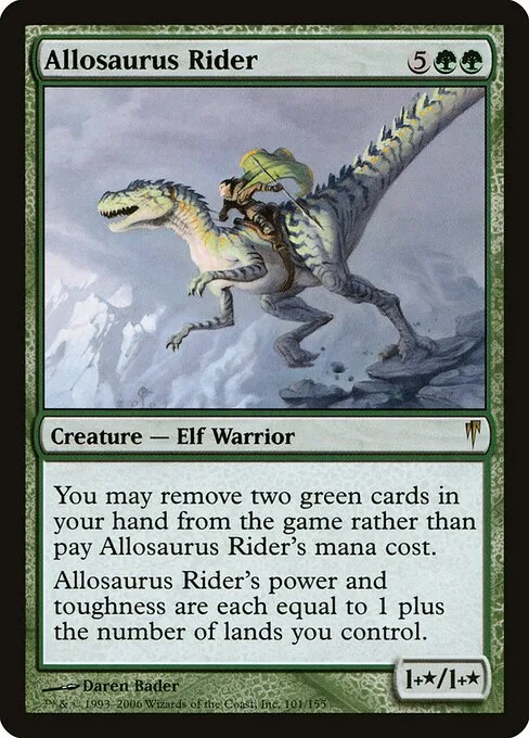 Jinete de alosaurio