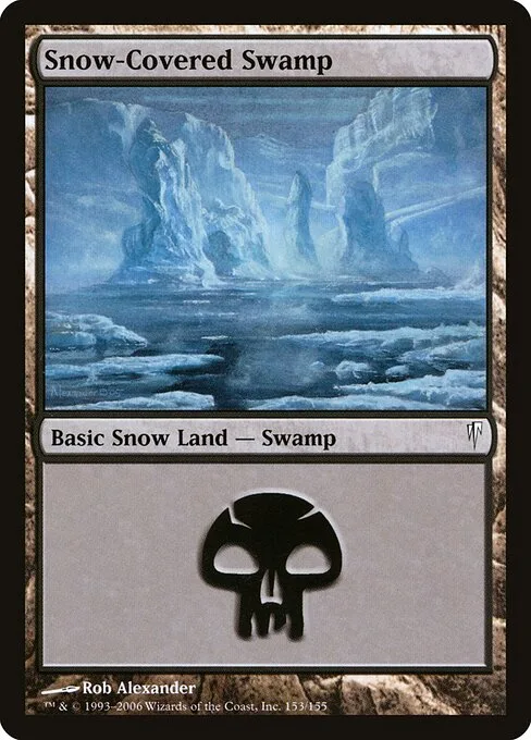 Pantano nevado