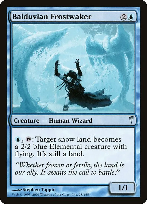 Despierta hielo balduviano