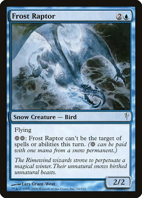 Ráptor escarchado