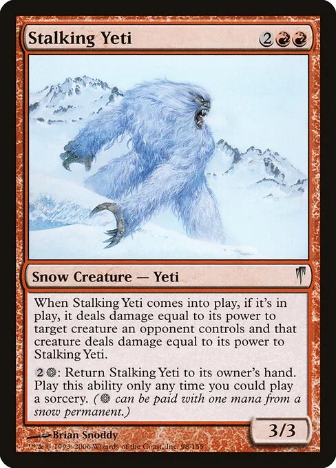Yeti acechante
