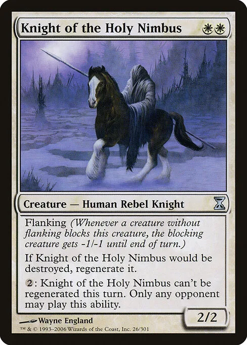Caballero del nimbo sagrado