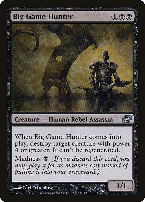 Cazador de caza mayor