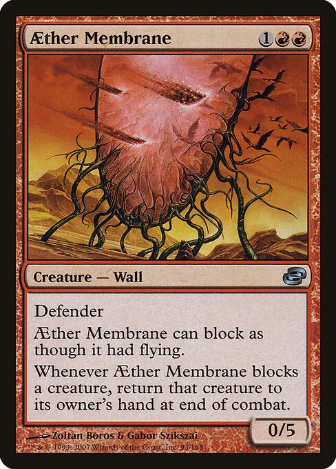 Membrana de éter