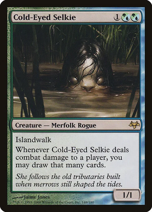 Selkie de ojos fríos