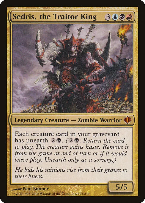 Sedris, el Rey Traidor