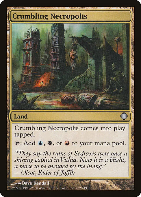 Necrópolis desmoronándose
