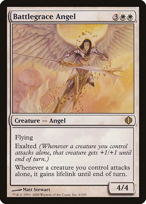 Ángel bendición de batalla