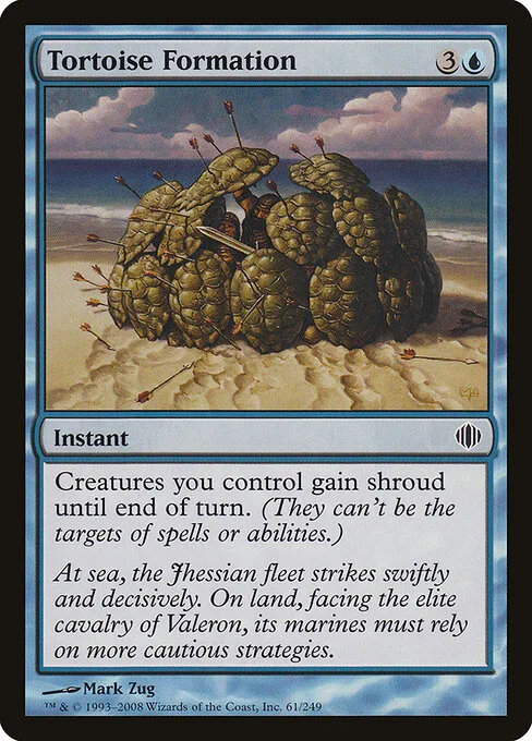 Formación tortuga