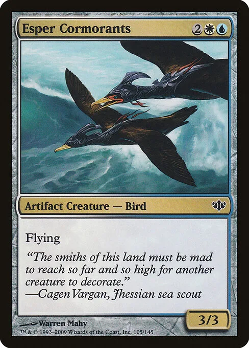 Cormoranes de Esper