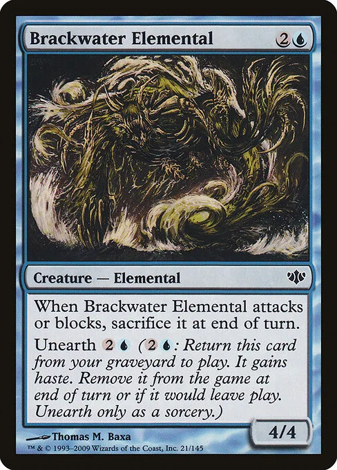 Elemental de agua oscura