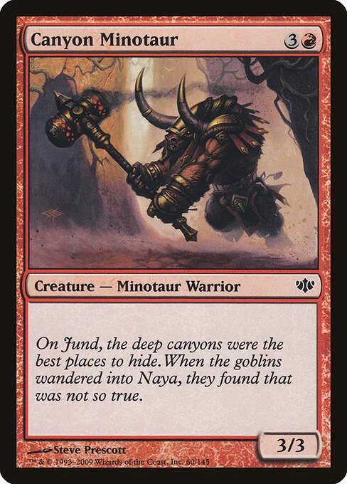 Minotauro del desfiladero