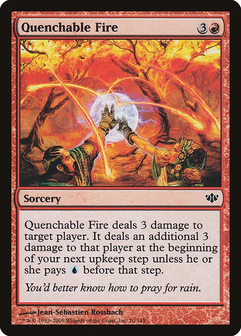 Fuego extinguible