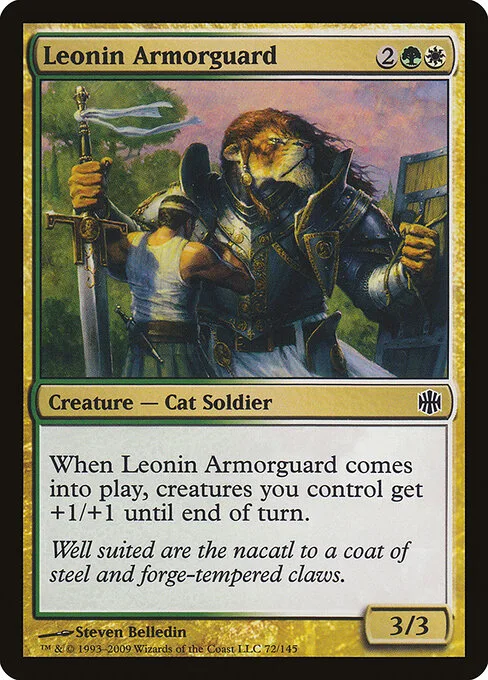 Guardia armado leonino