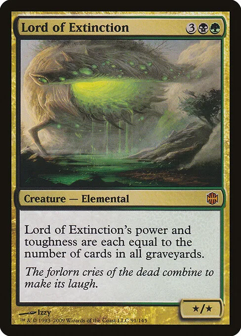 Señor de la extinción