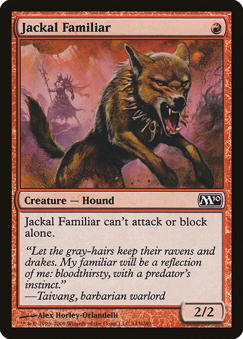 Familiar chacal